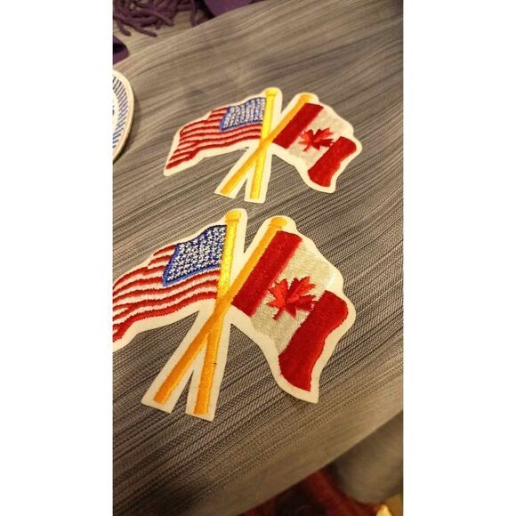 Vintage patches bush,canida us,steel workers of America - Picture 7 of 11